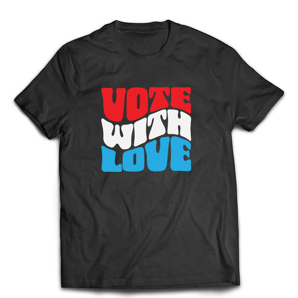 Vote With Love "Flow" Unisex Crewneck